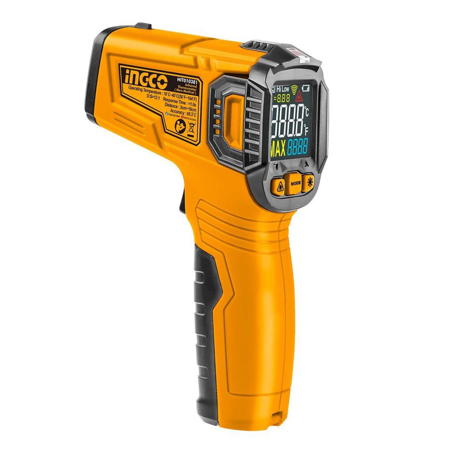 TERMOMETRU DIGITAL CU INFRAROSU INGCO