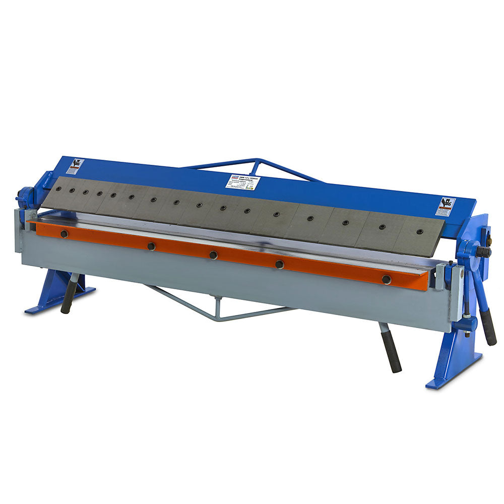 Abkant manual segmentat 1220 mm – masina profesionala de indoit tabla, grosime 1.5 mm HBM MACHINES OLANDA
