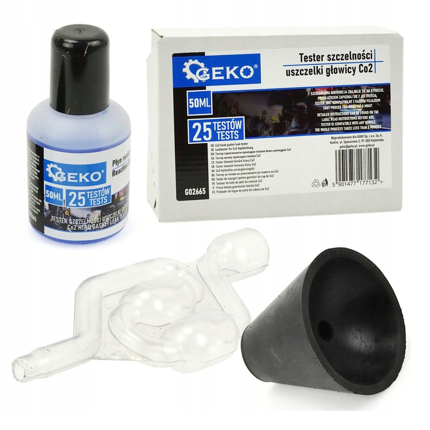 TESTER DE SCURGERI PENTRU GARNITURI DE CHIULASA CO2 GEKO