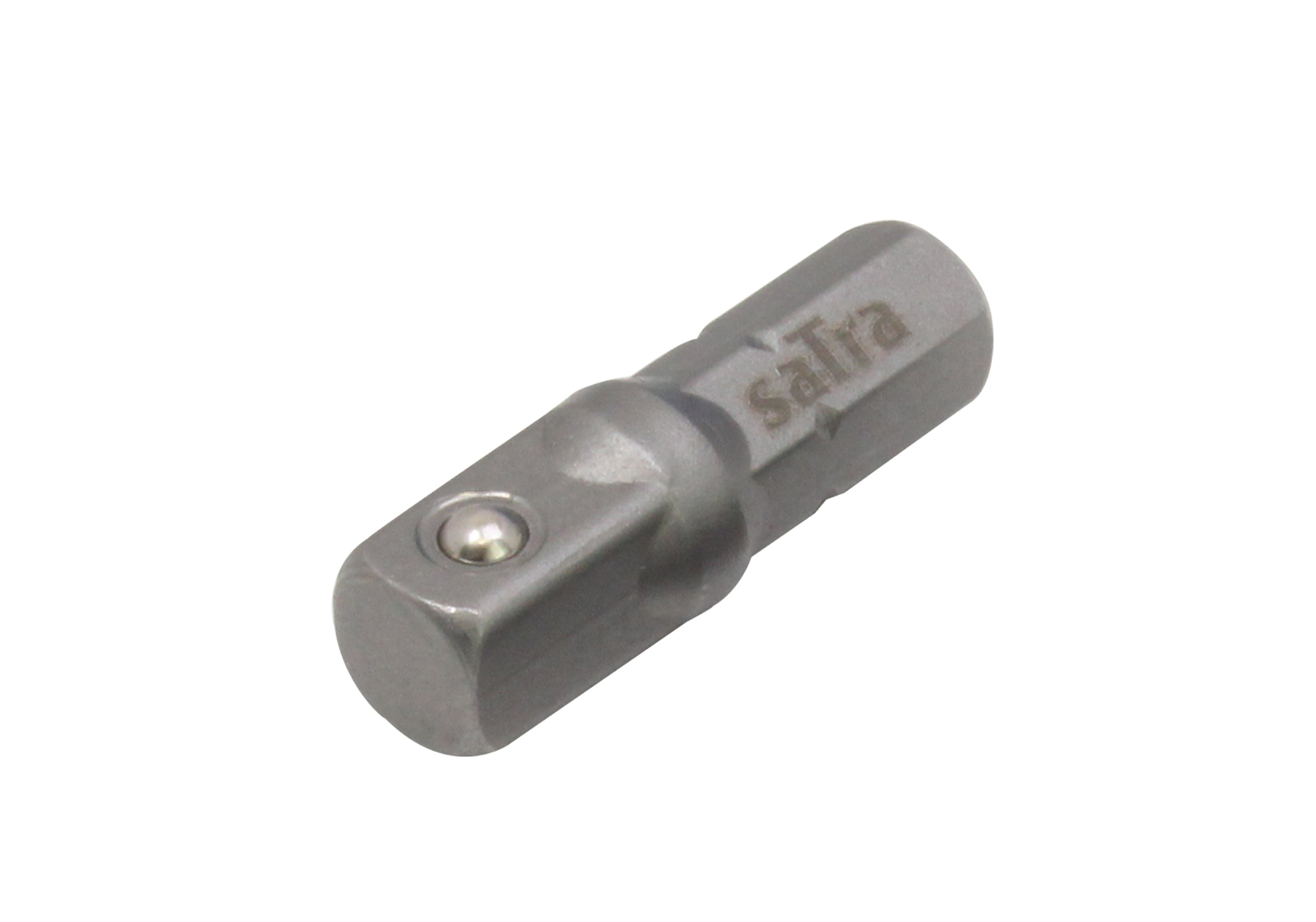 Adaptor pentru tubulaere si biti, de la hexagonal 1/4 - la patrat 1/4