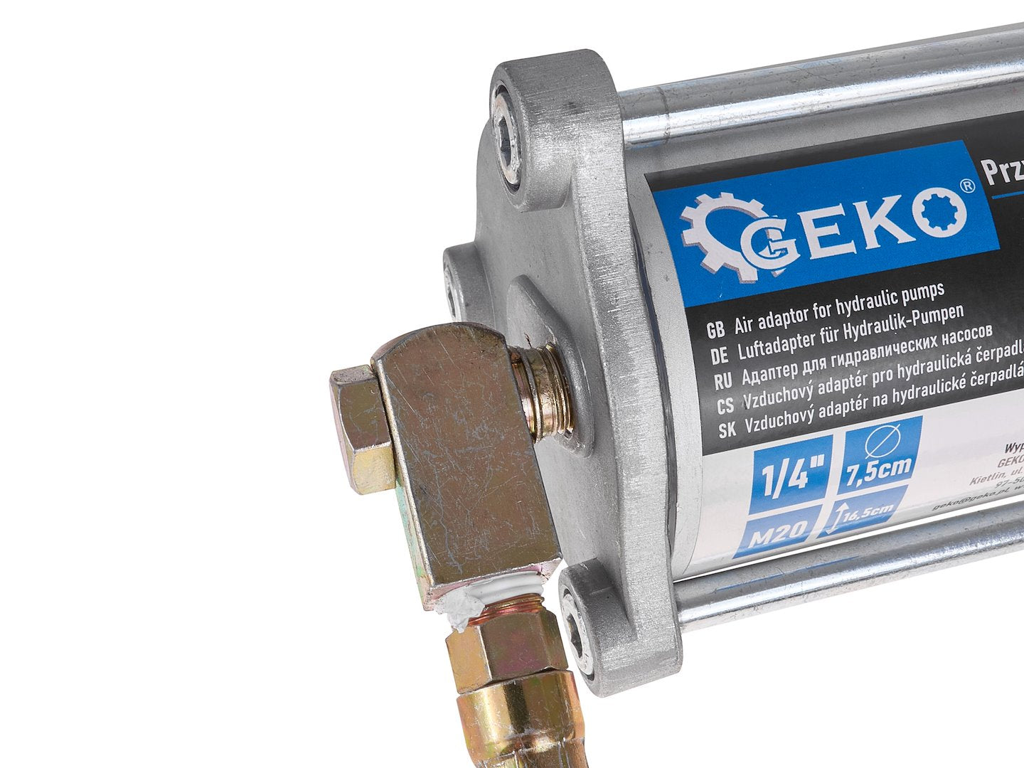 Adaptor pneumatic pentru presa hidraulica GEKO