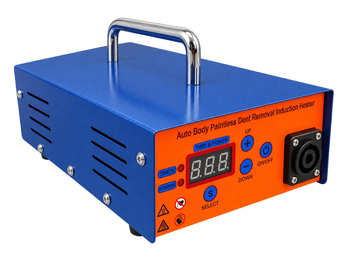Aparat de incalzire prin inductie pentru reparat indreptat lovituri caroserie auto PDR 10 piese GEBO TOOLS