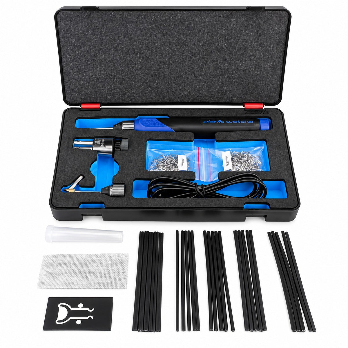Aparat de lipit cu cositor - lipit sudat elemente din plastic cu acumulator li-ion reincarcabil 2500mah 500°C