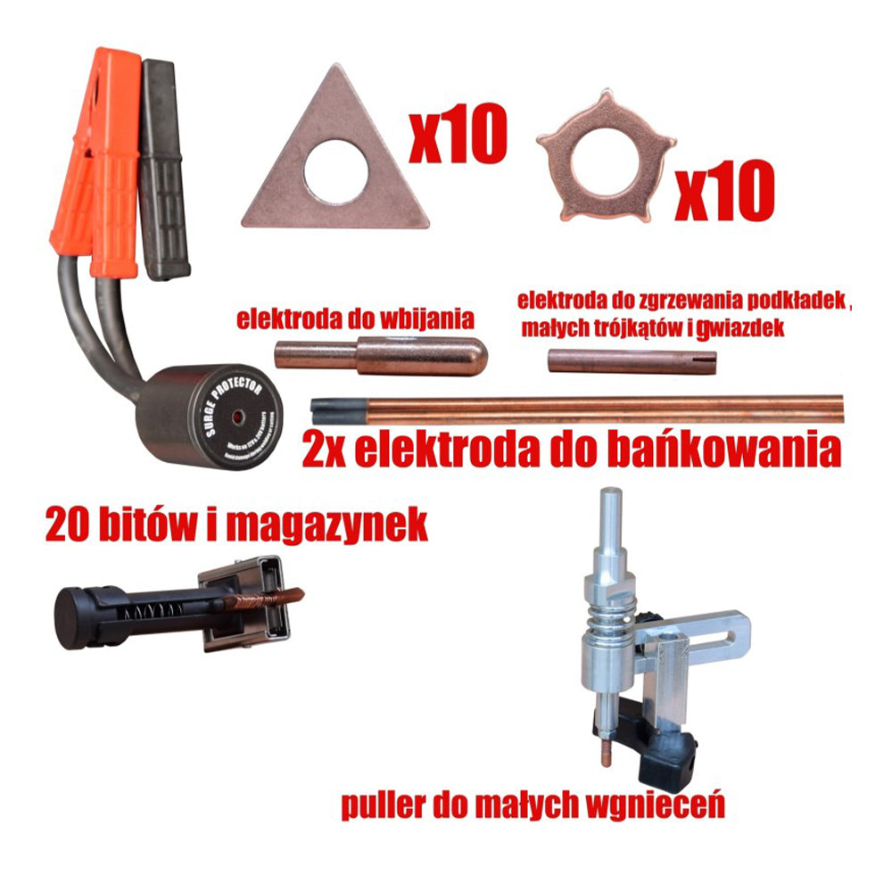 Aparat de tinichigerie pentru indreptat tabla spotter ultra q8 230V 3000a