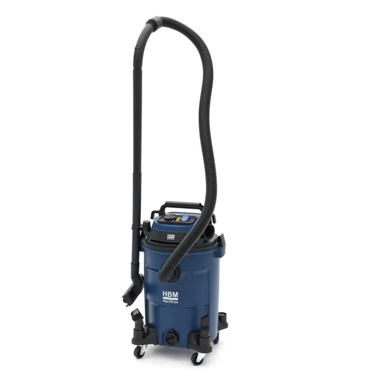 Aspirator industrial umed uscat 1200W 25l HBM