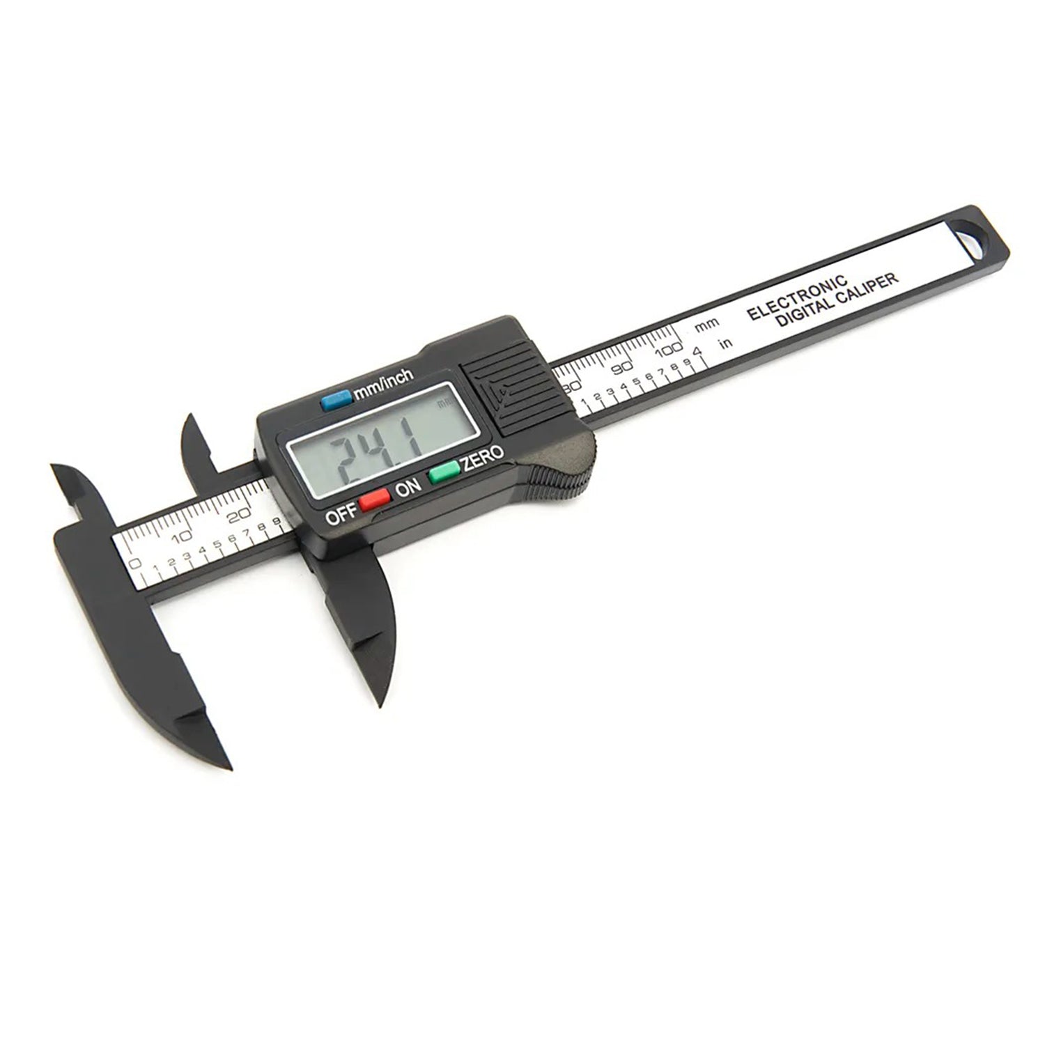 SUBLER DIGITAL 100 MM, AFISAJ LCD, PRECIZIE 0.1 MM, CONVERSIE MM/INCH, INSTRUMENT DE MASURA PRECIS HBM OLANDA