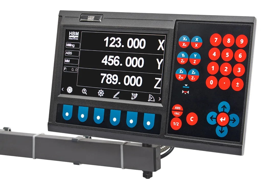 MASINA PROFESIONALA DE FREZAT SI GAURIT CU MASA MARE SI ECRAN DIGITAL BF 60 400V