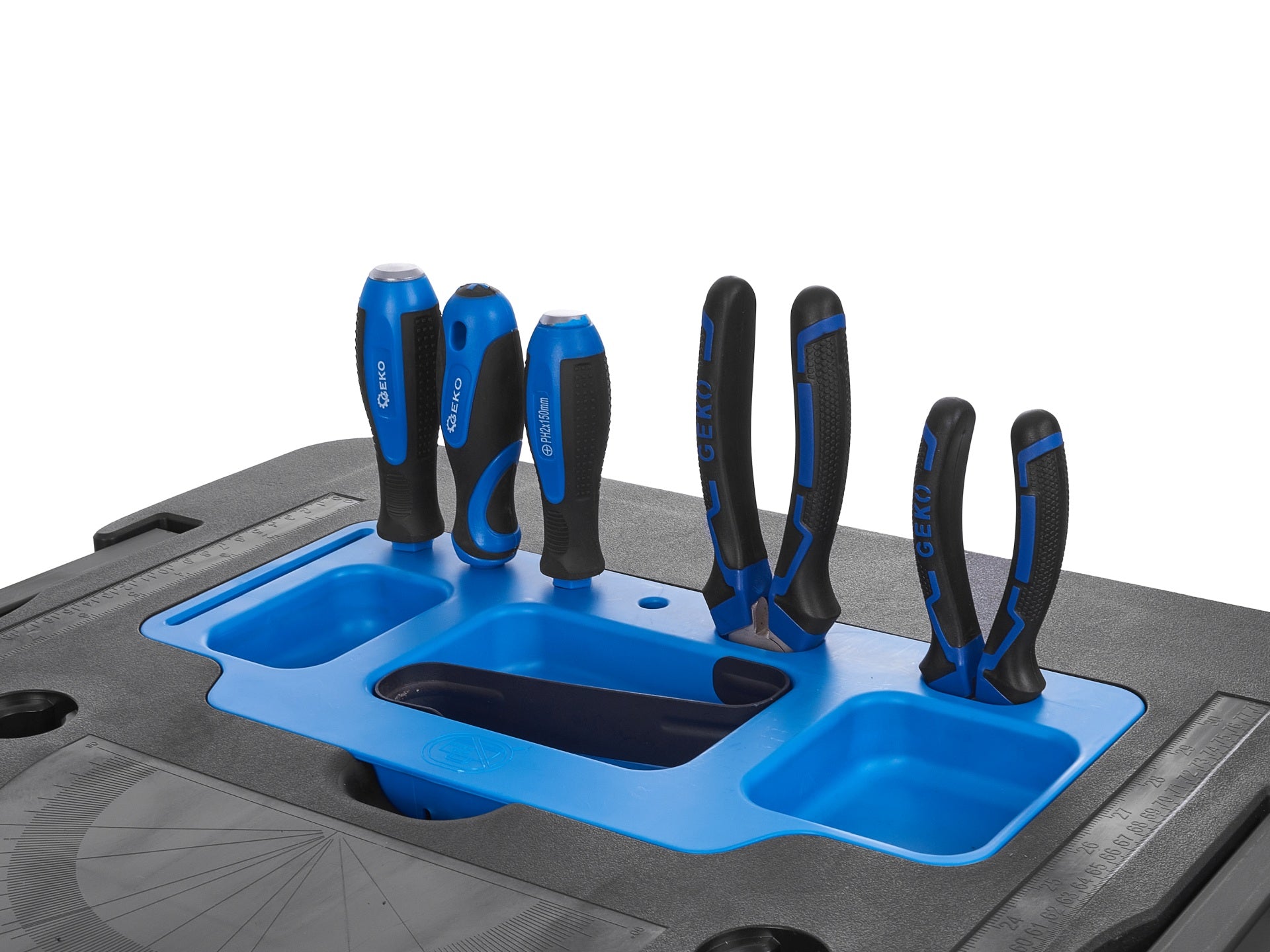 Banc de lucru multifunctional pliabil universal 7 in 1 GEKO