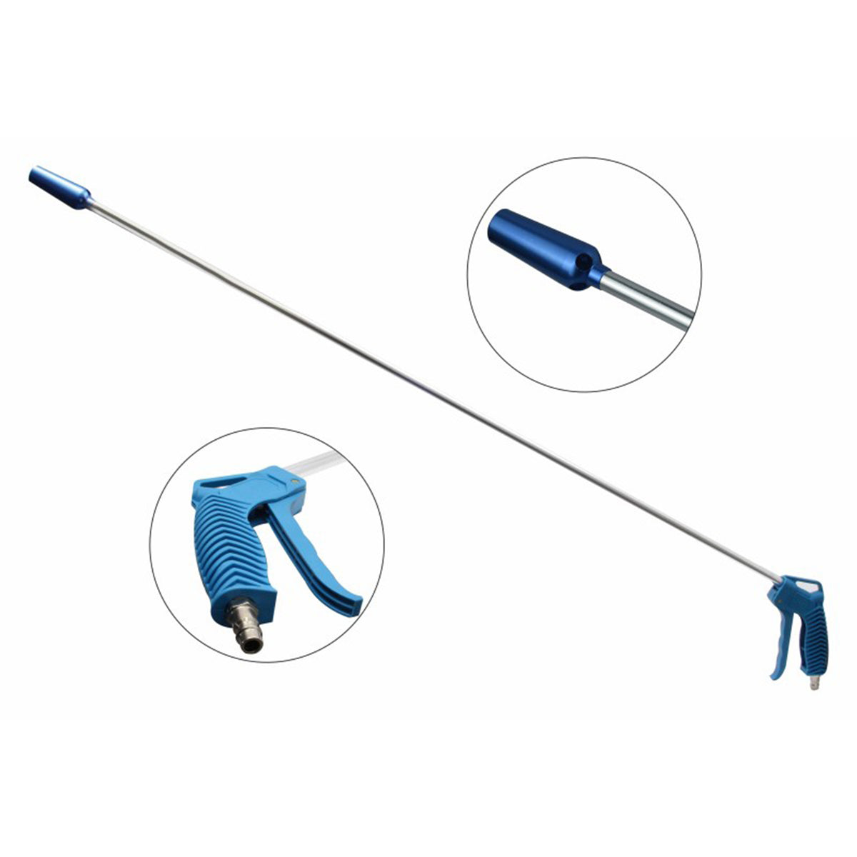 Pistol de suflat extra lung 102 cm Satra
