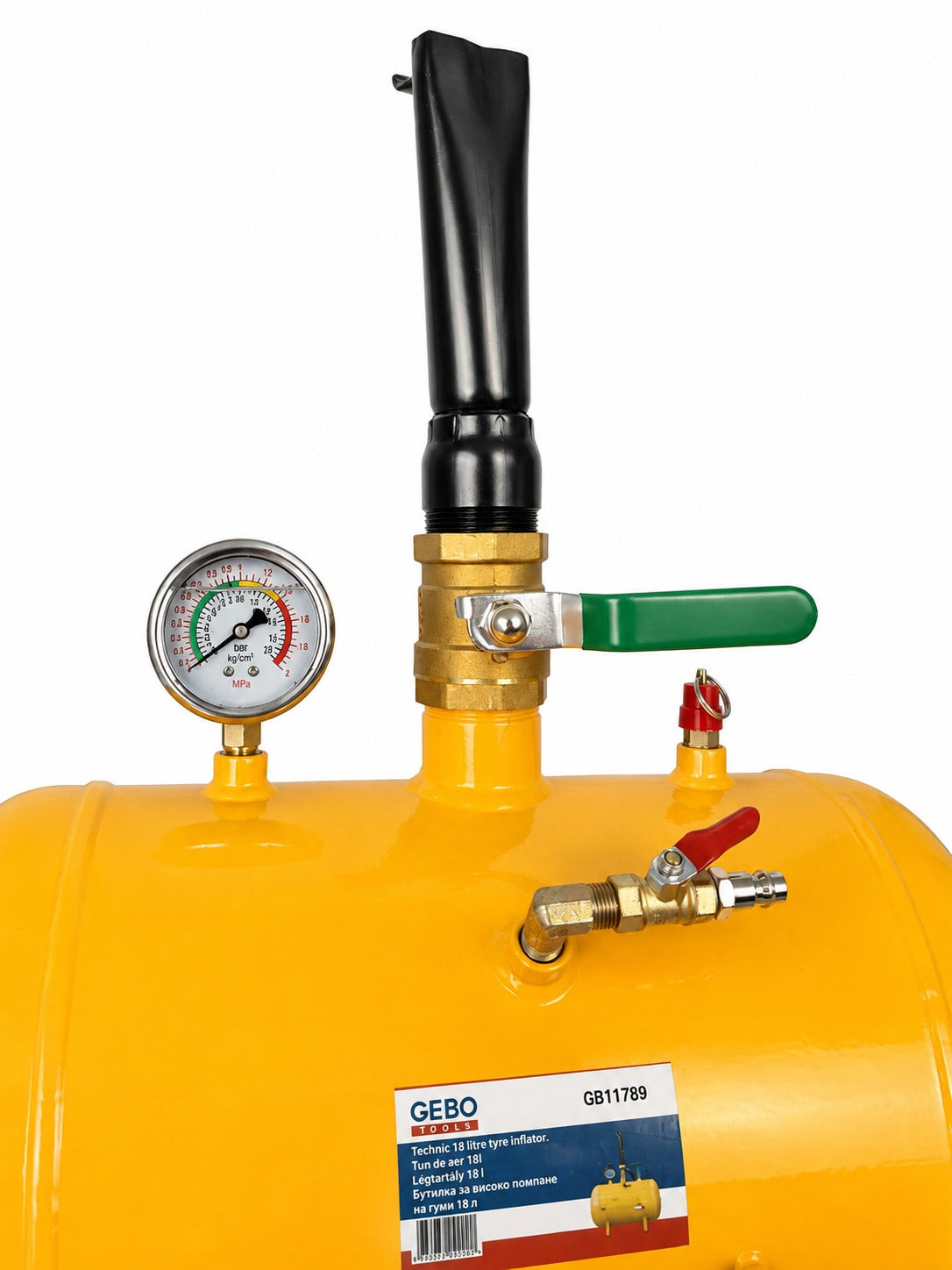 Butelie explozie aer, tun de aer 18l GEBO TOOLS