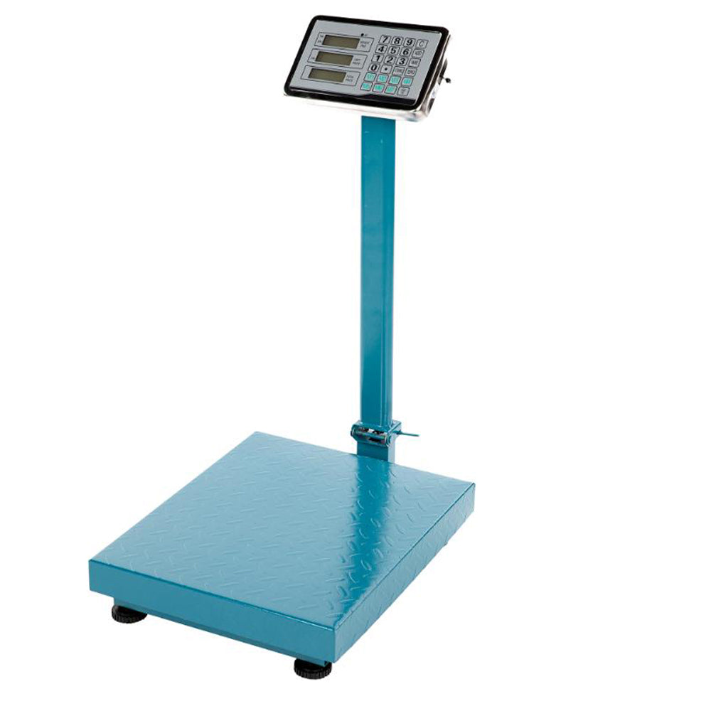 Cantar cu platforma si brat rabatabil cu afisaj LCD 350kg