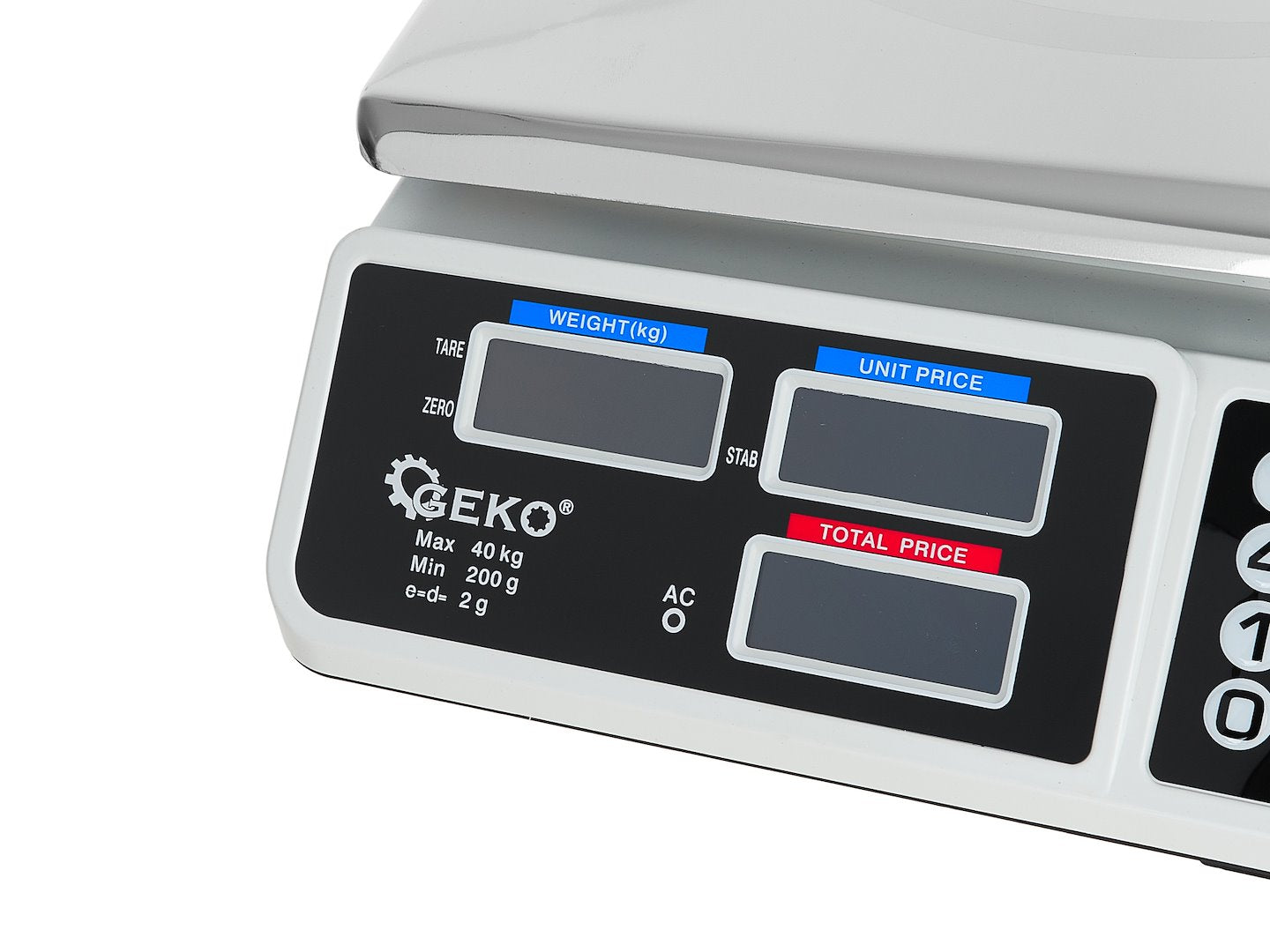 Cantar electronic afisaj LCD 40kg GEKO