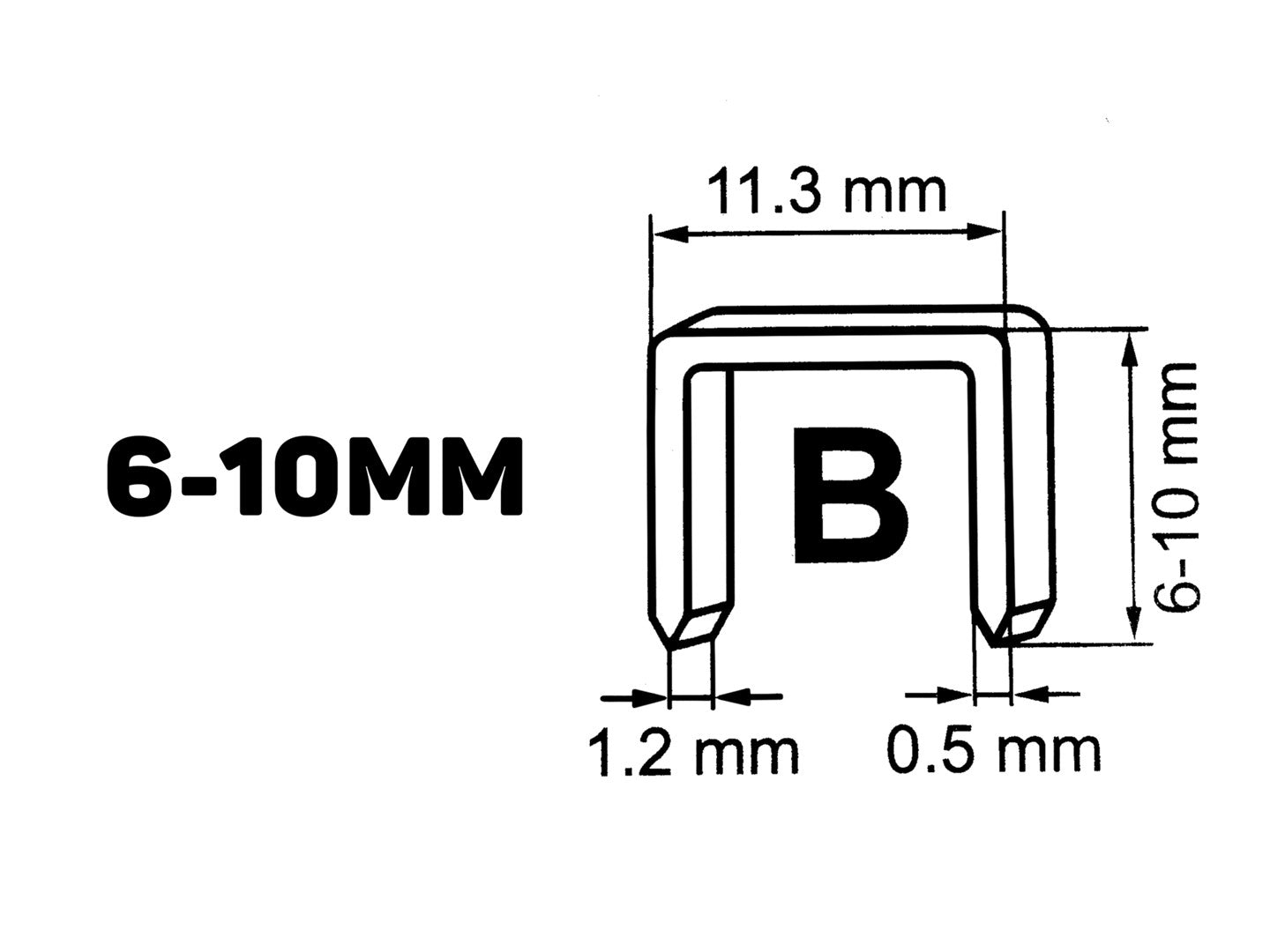 Capsator tip ciocan 6-10mm GEKO