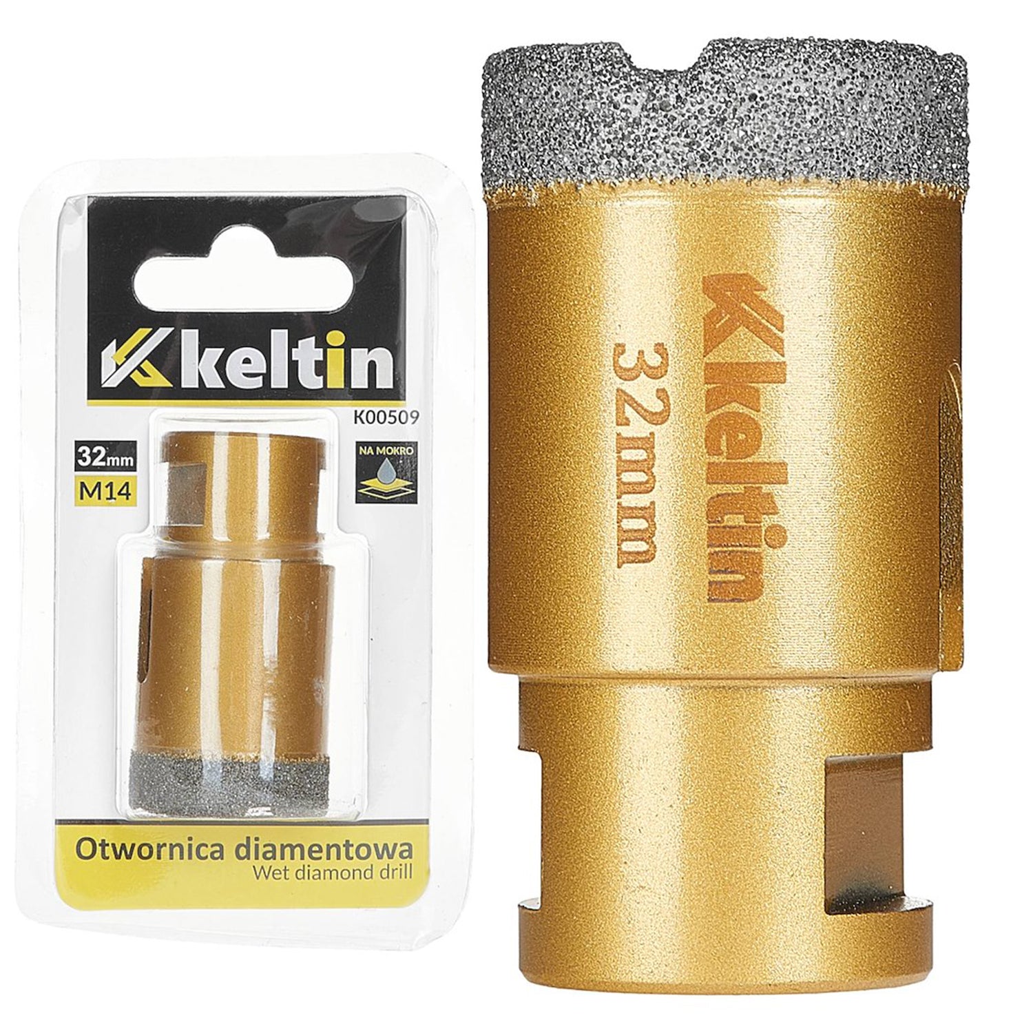 Carota diamantata 32mm m14 - KELTIN