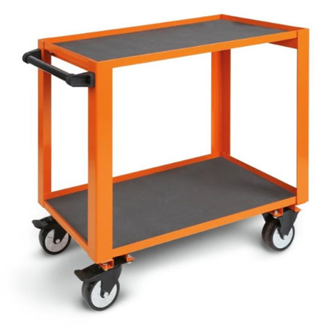 CARUCIOR MOBIL CU 2 RAFTURI PENTRU ATELIER 750KG BETA CP51 PORTOCALIU