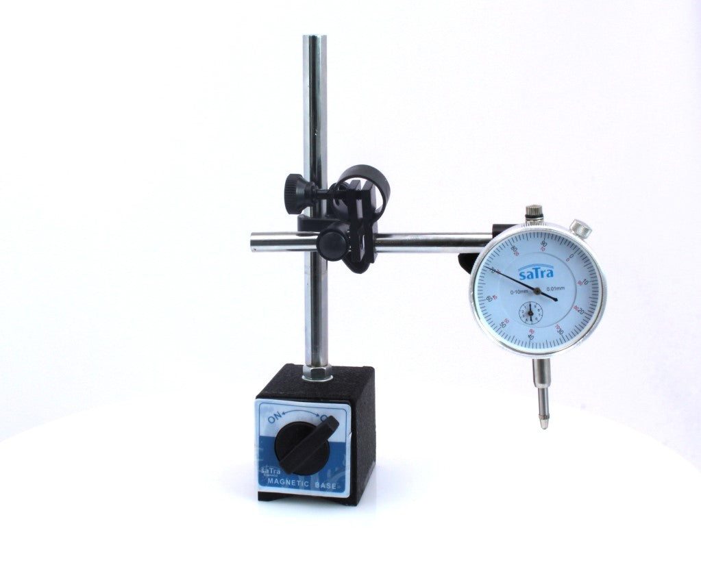 Ceas comparator 0-10mm cu baza suport magnetic