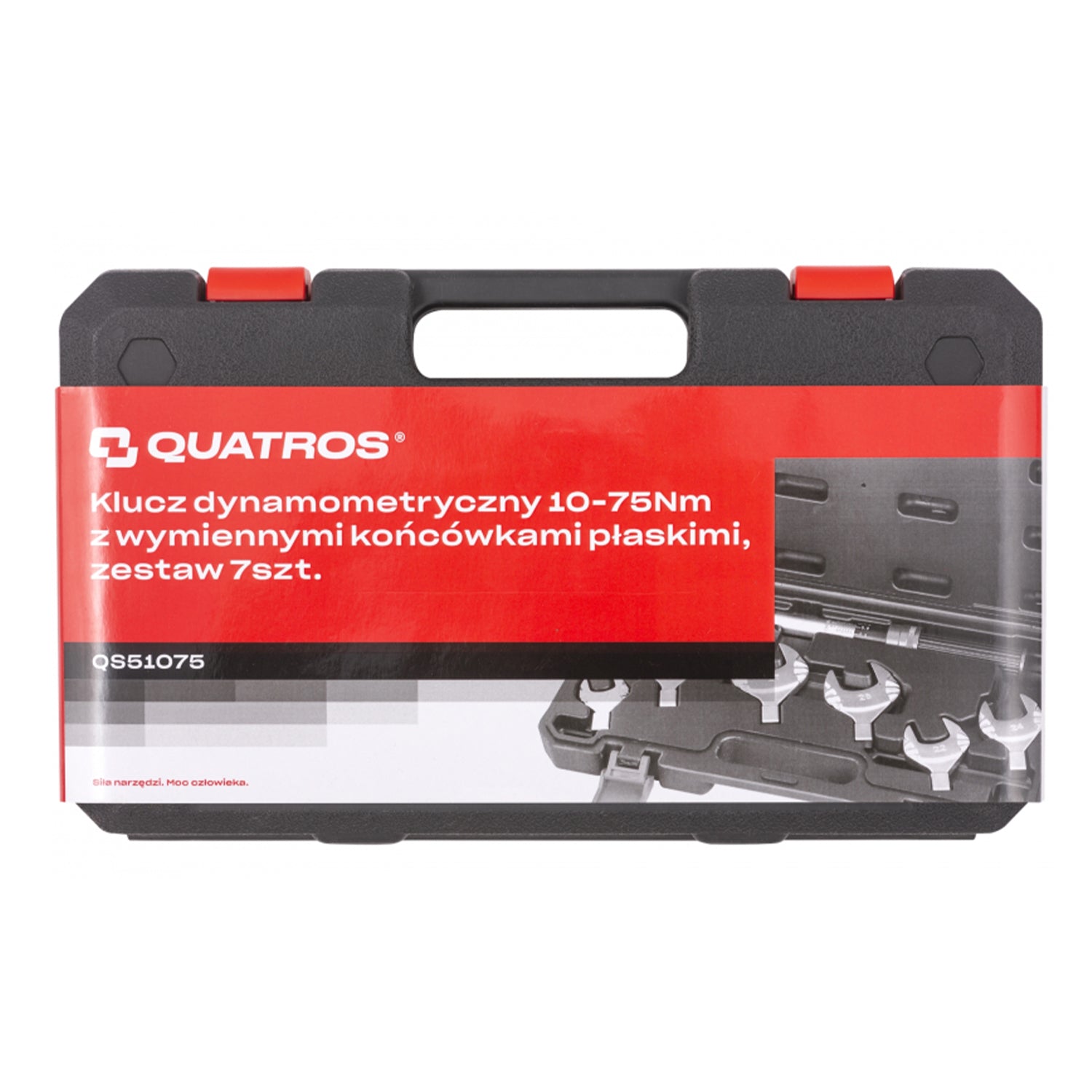 Cheie dinamometrica 10-75NM cu capete interschimbabile pentru clima 7 piese QUATROS