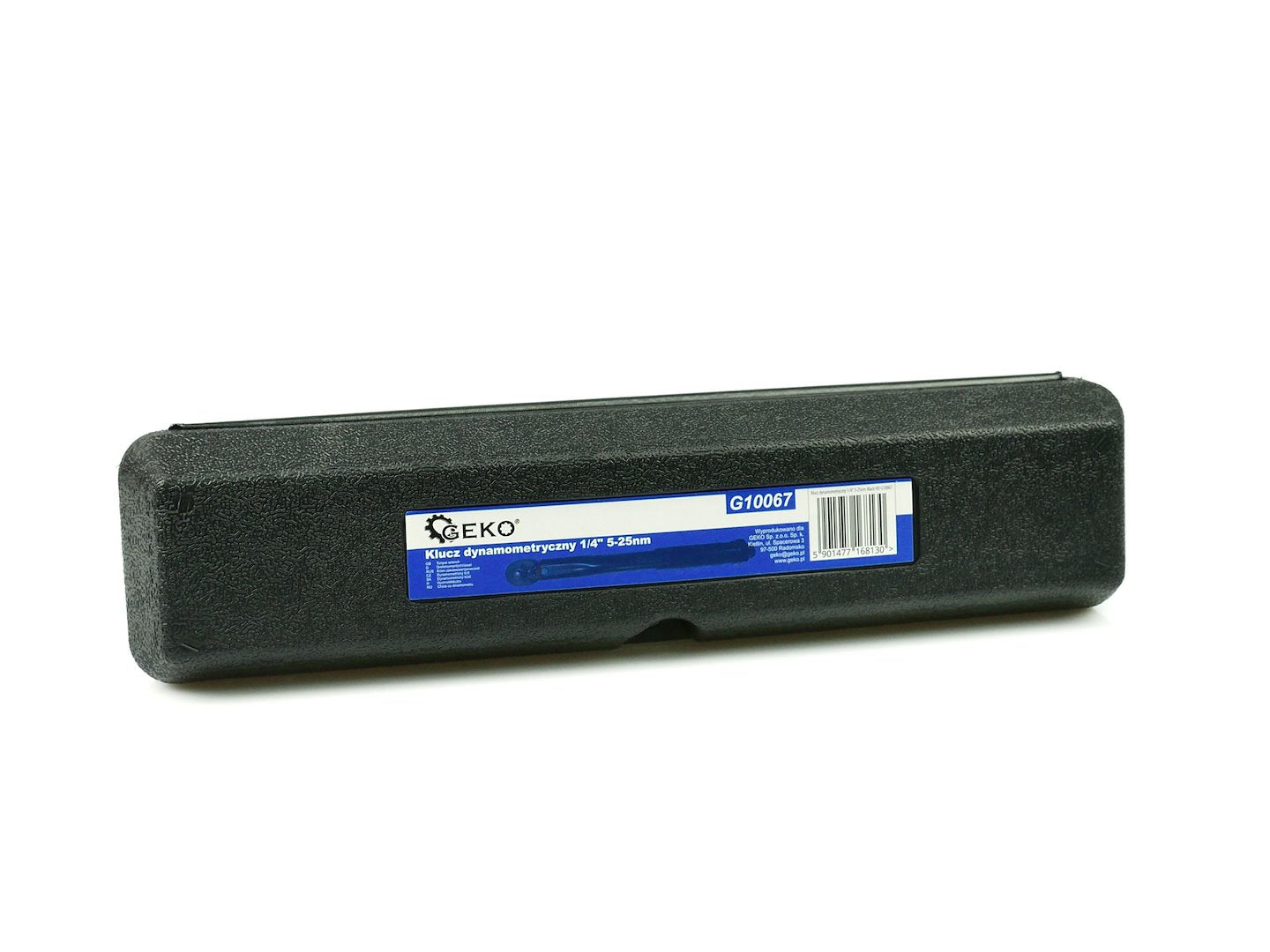 Cheie dinamometrica 1/4'' 5-25NM black GEKO