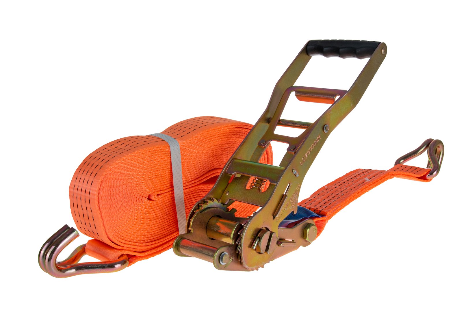Chinga curea de ancorare cu clichet ergo 10m/5T/50mm