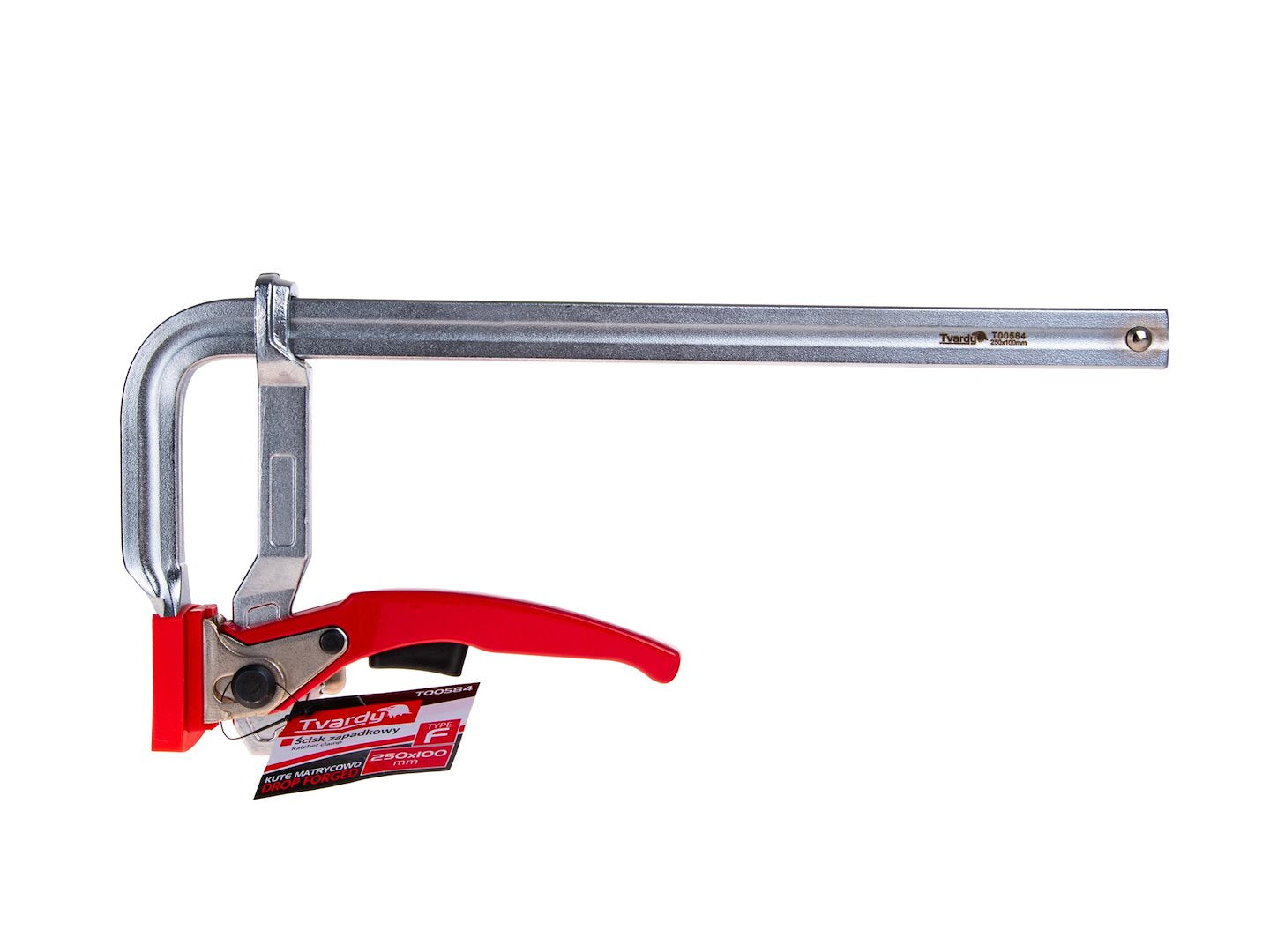 Clema menghina pentru tamplarie cu clichet 250x100mm