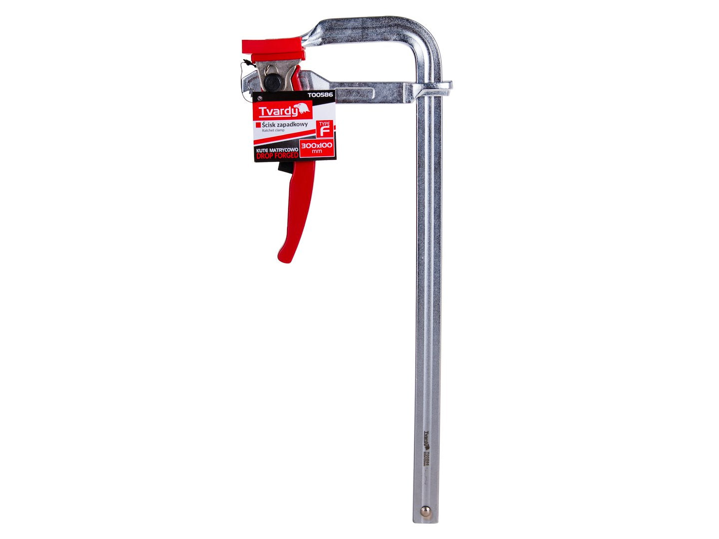 Clema menghina pentru tamplarie cu clichet 300x100mm
