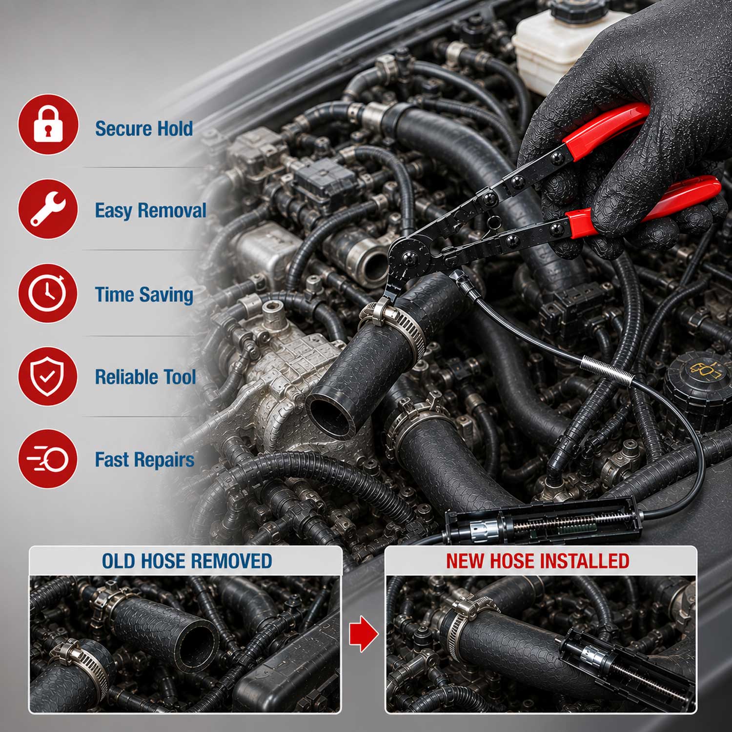Cleste coliere cu cablu model 3 GEBO TOOLS