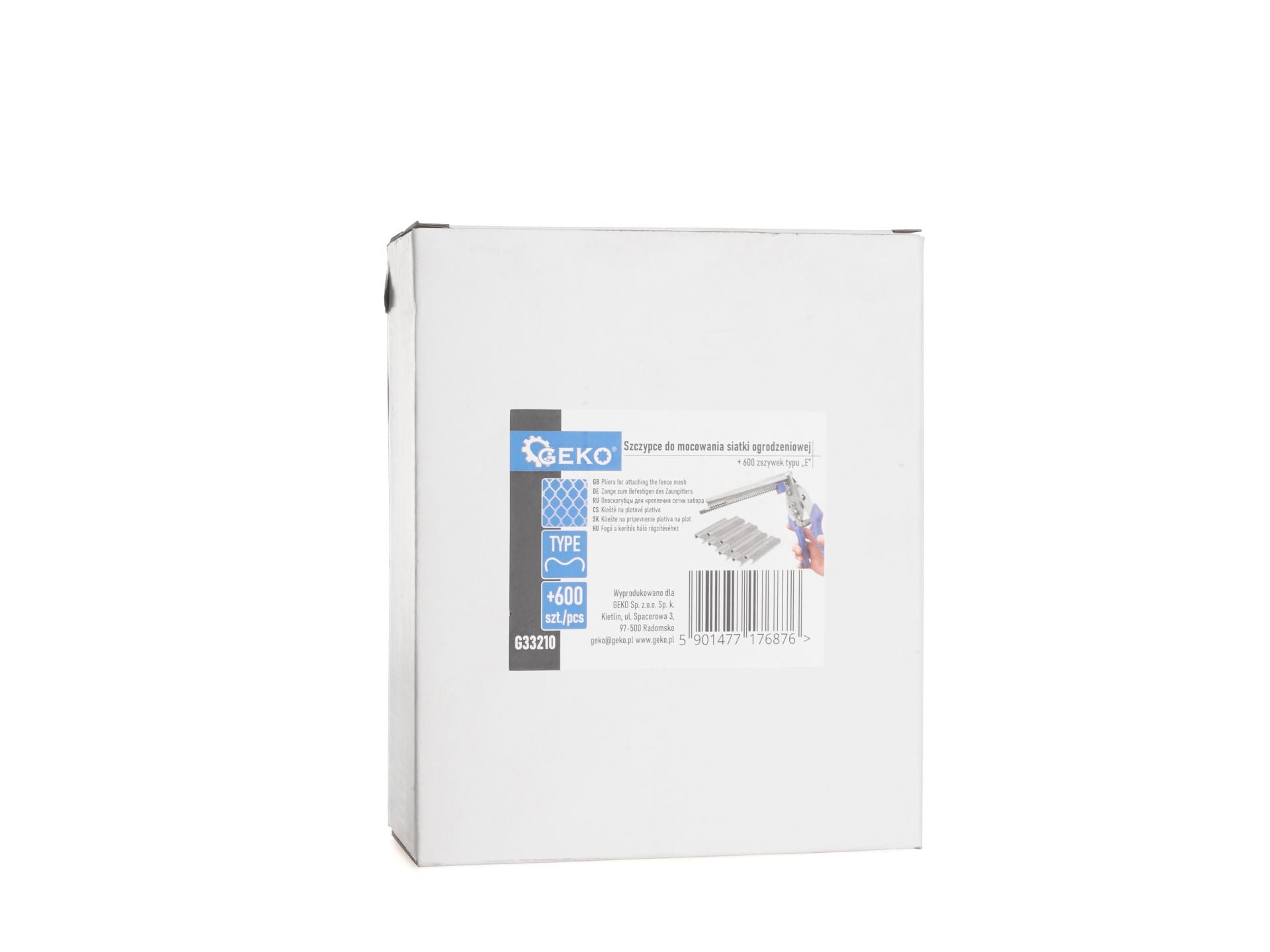Cleste pentru legat plasa cu capse tip e 600 piese