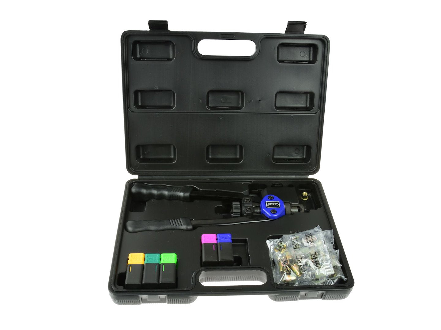 Cleste profesional pentru piulite nituibile m5-M12 GEKO