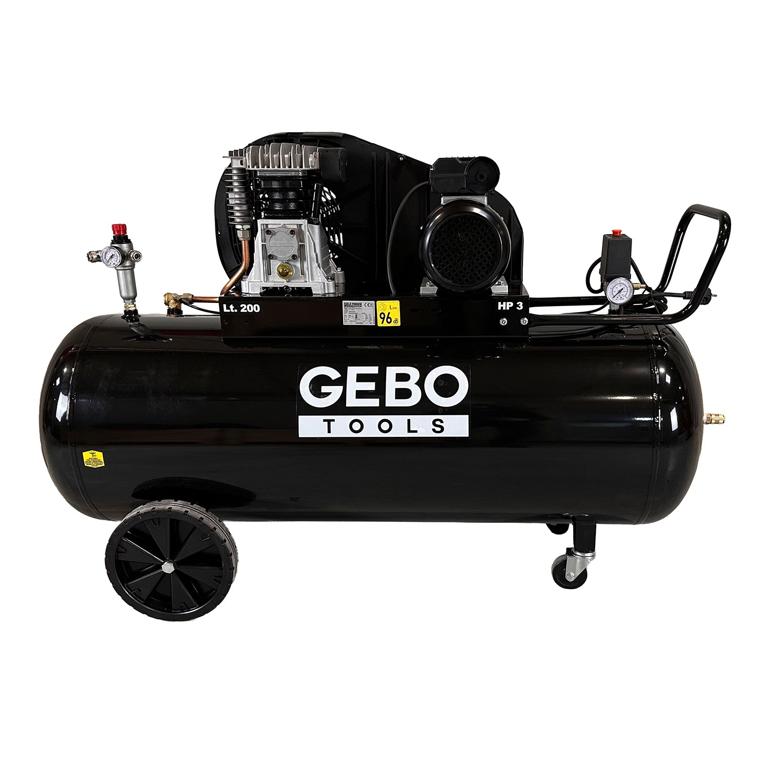 Compresor 200l 3 cp 230 v GEBO TOOLS