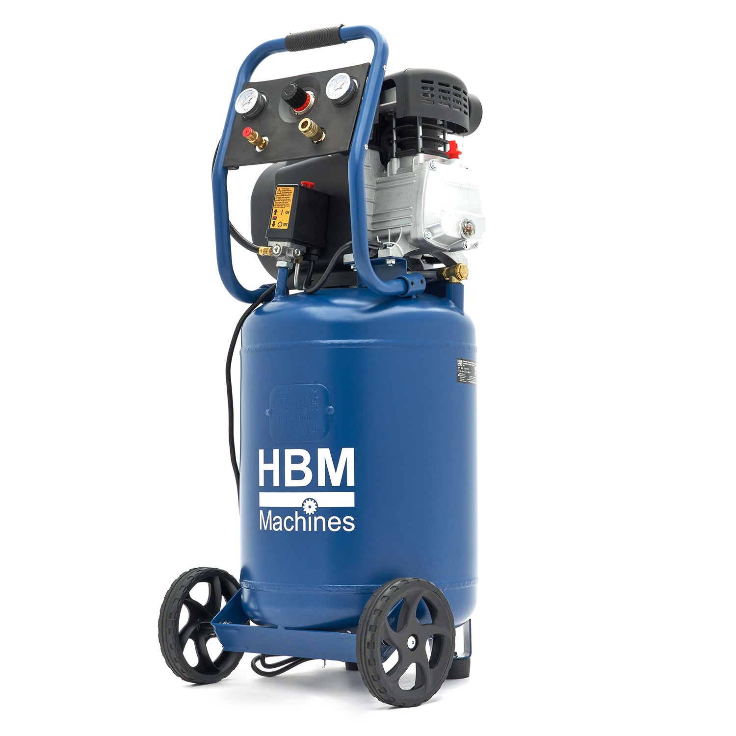 Compresor aer vertical cu angrenare directa 50l HBM