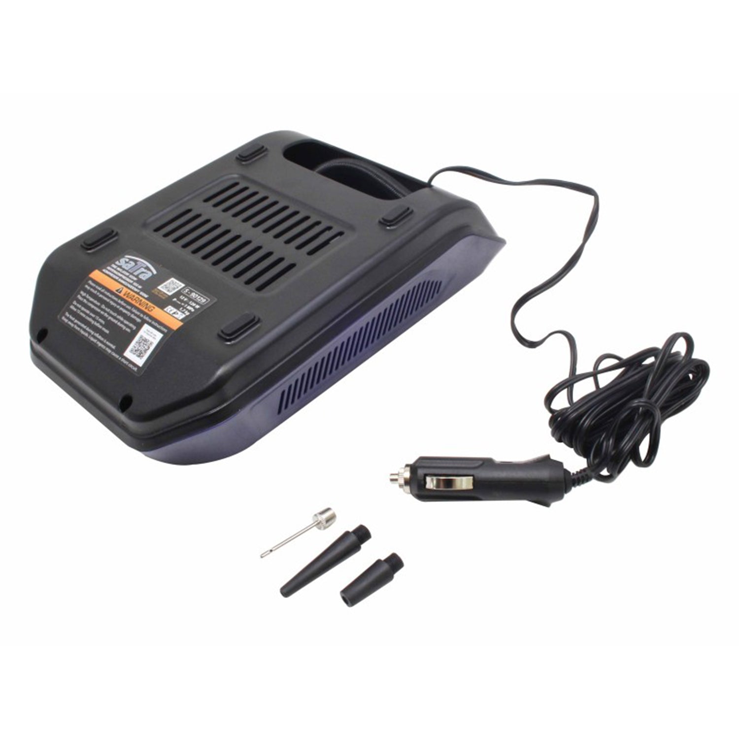 Compresor auto portabil 12V cu manometru digital - 120W / 10.3 bar
