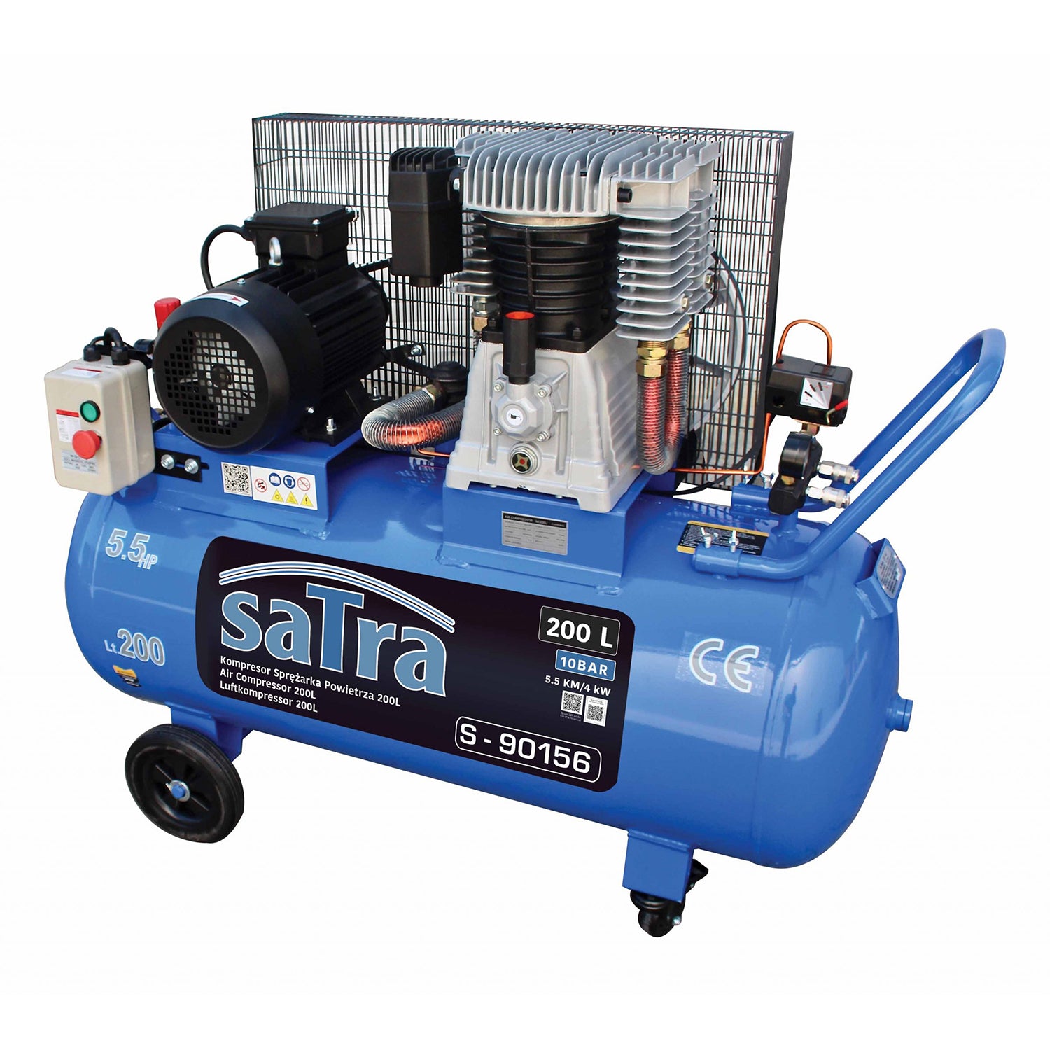 Compresor de aer 200l 5.5cp 380V SATRA