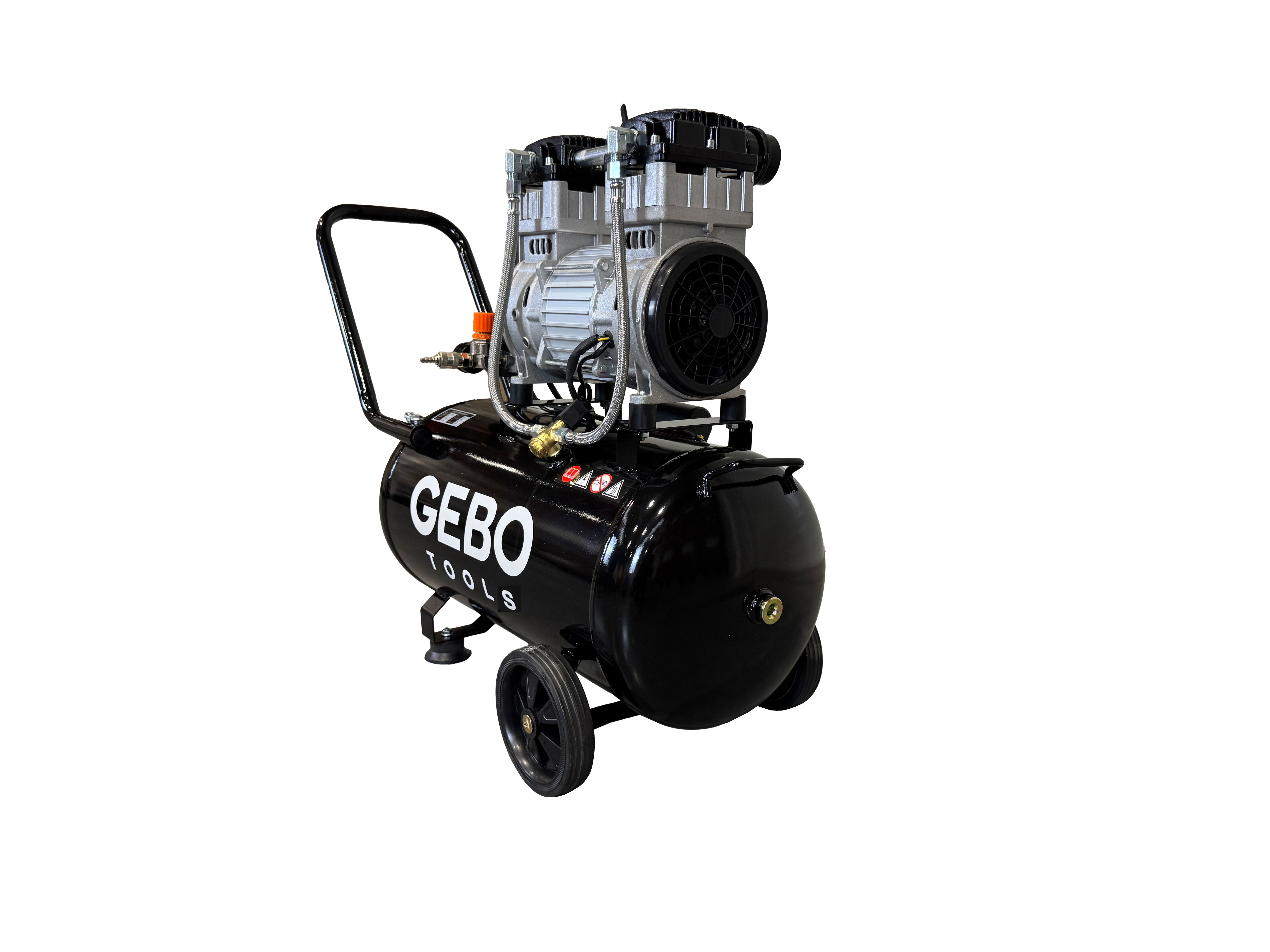 Compresor silentios 50l 2CP GEBO TOOLS