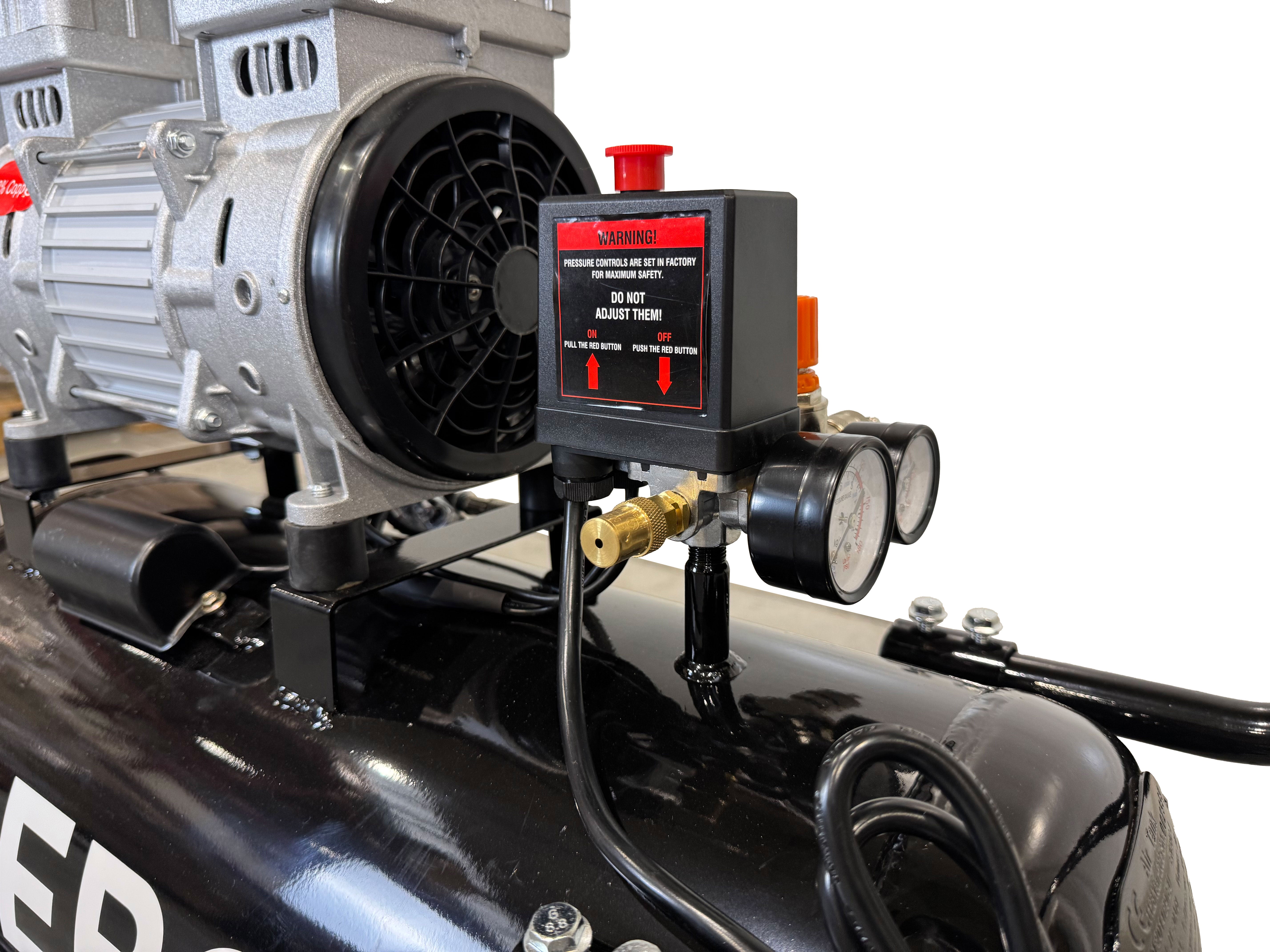 Compresor silentios 50l 2CP GEBO TOOLS