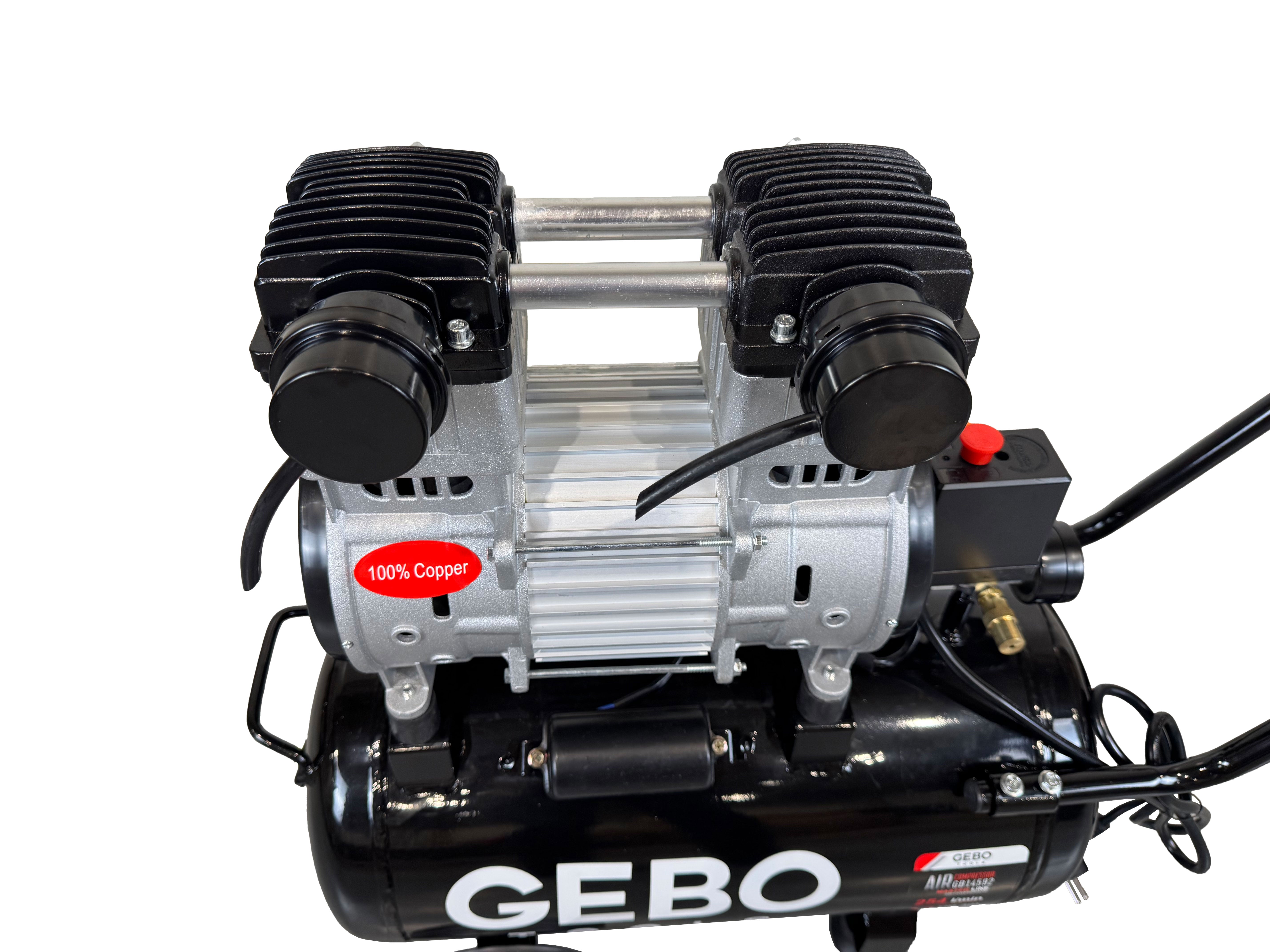 Compresor silentios fara ulei 30l GEBO TOOLS