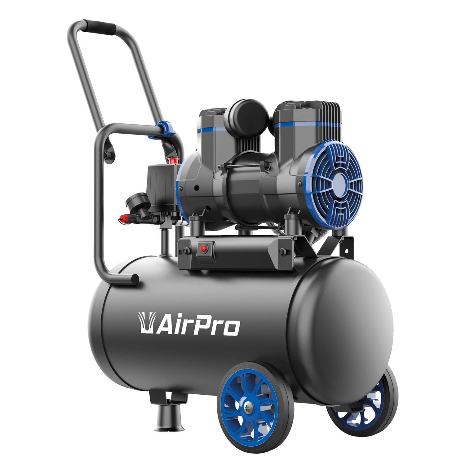 Compresor silentios fara ulei AIRPRO 2CP 24L 230V