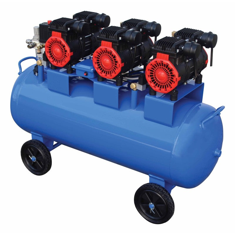 Compresor silentios zgomot redus fara ulei 100l 3400W SATRA