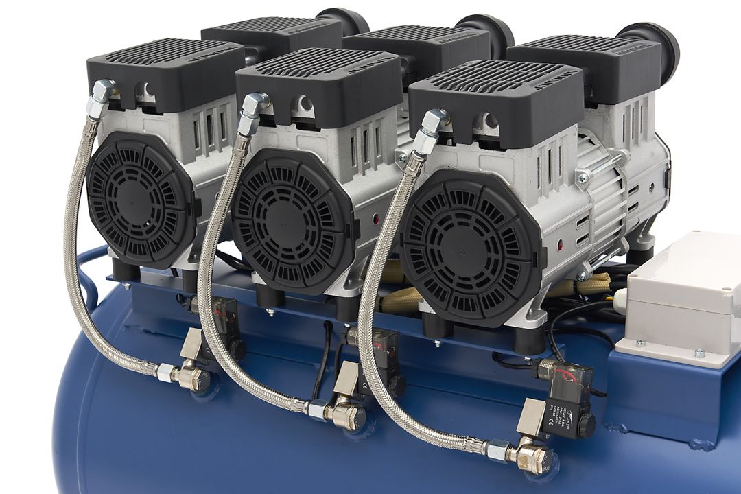 Compresor silentios zgomot redus fara ulei 90l HBM MACHINES