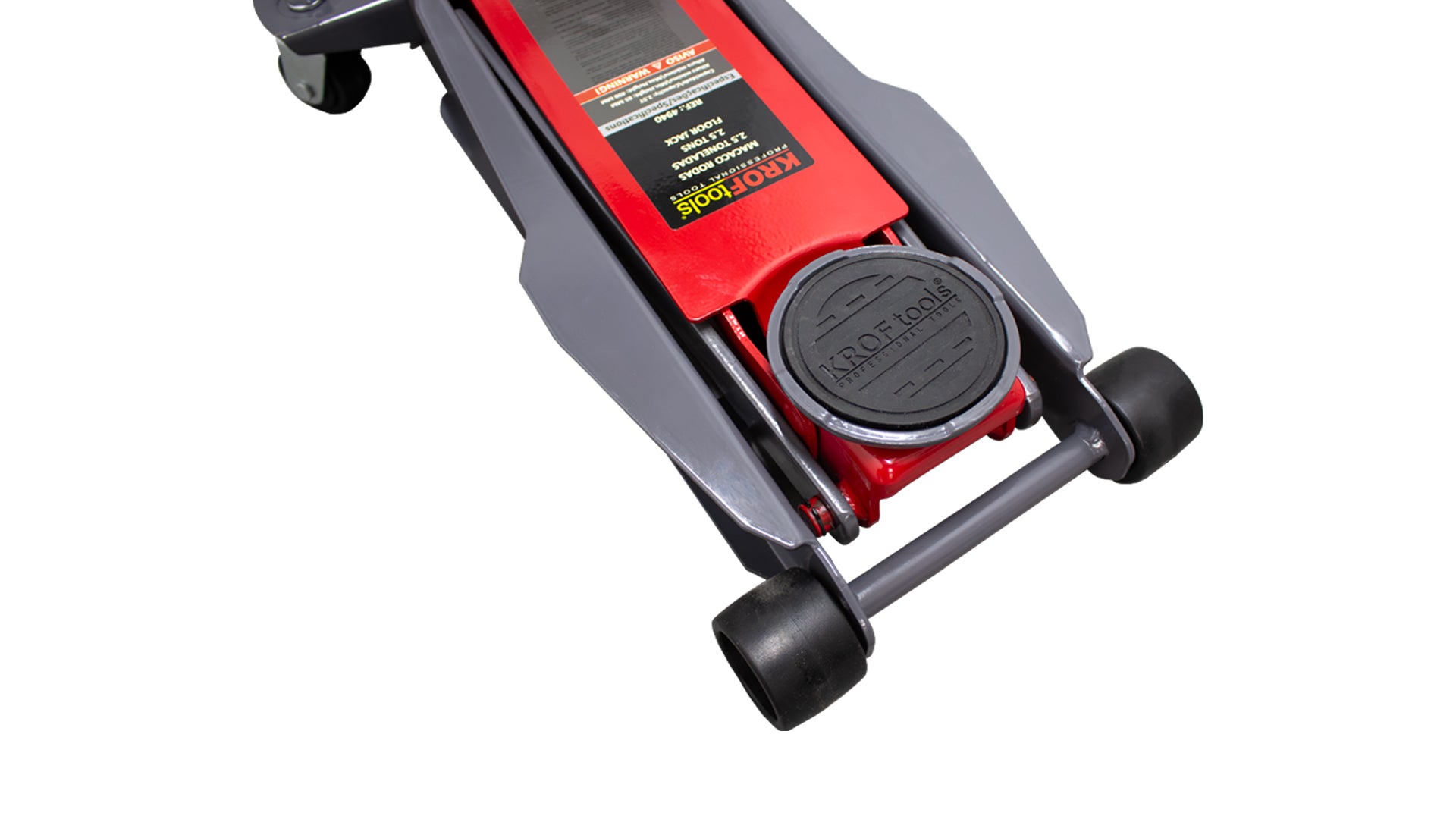 Cric crocodil cu dublu cilindru talie joasa 2.5T KROFTOOLS