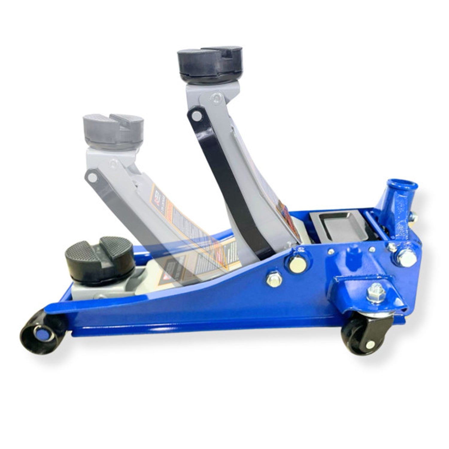 Cric hidrauluic tip crocodil talie joasa cu dublu cilindru 3T - KB GLOBAL