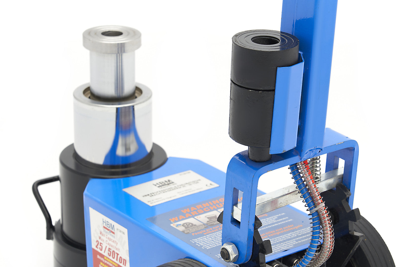 Cric hidro-pneumatic profesional 25-50T HBM MACHINES OLANDA