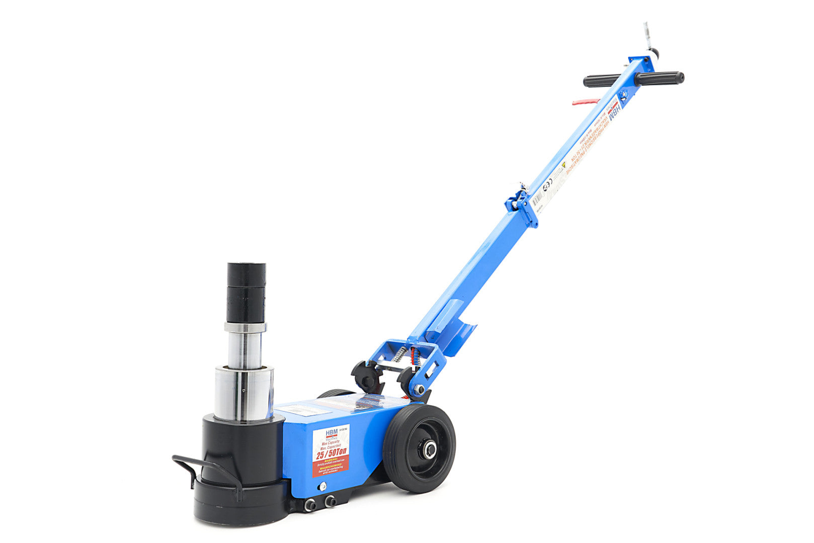 Cric hidro-pneumatic profesional 25-50T HBM MACHINES OLANDA