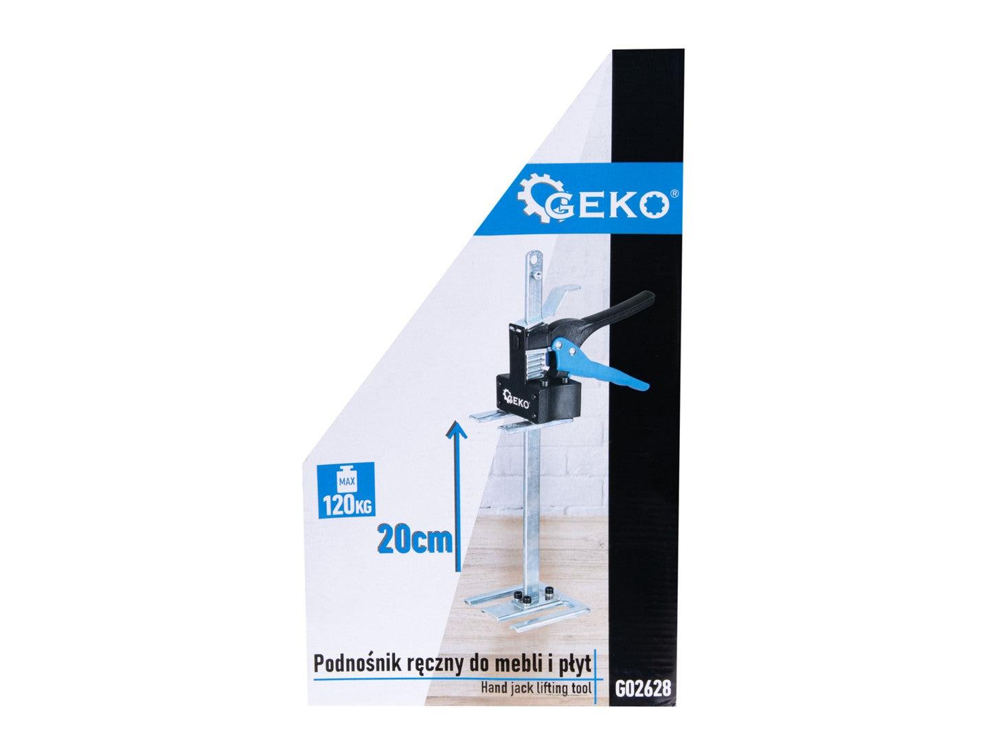 Cric manual pentru ridicat si mutat mobila 120kg