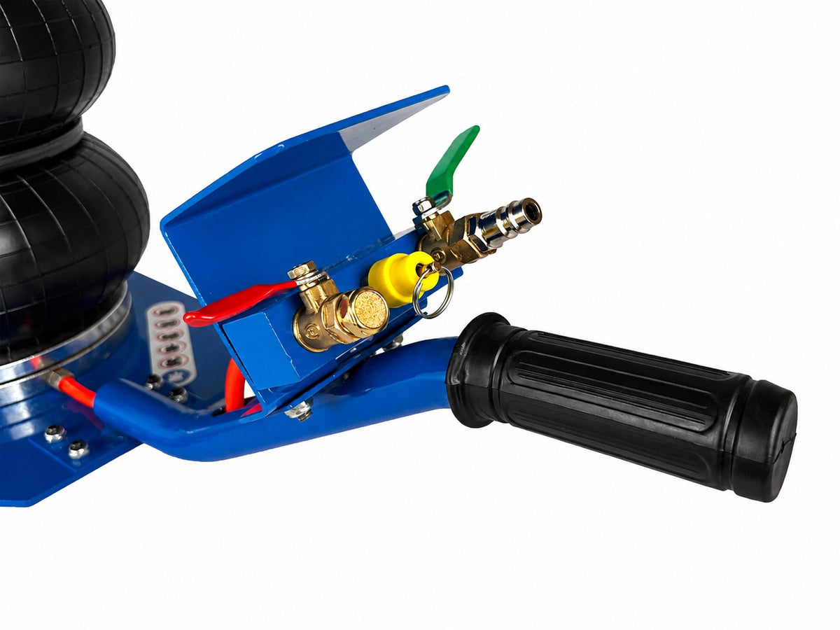 Cric pneumatic tip perna de aer 3.5T cu maner scurt GEBO TOOLS