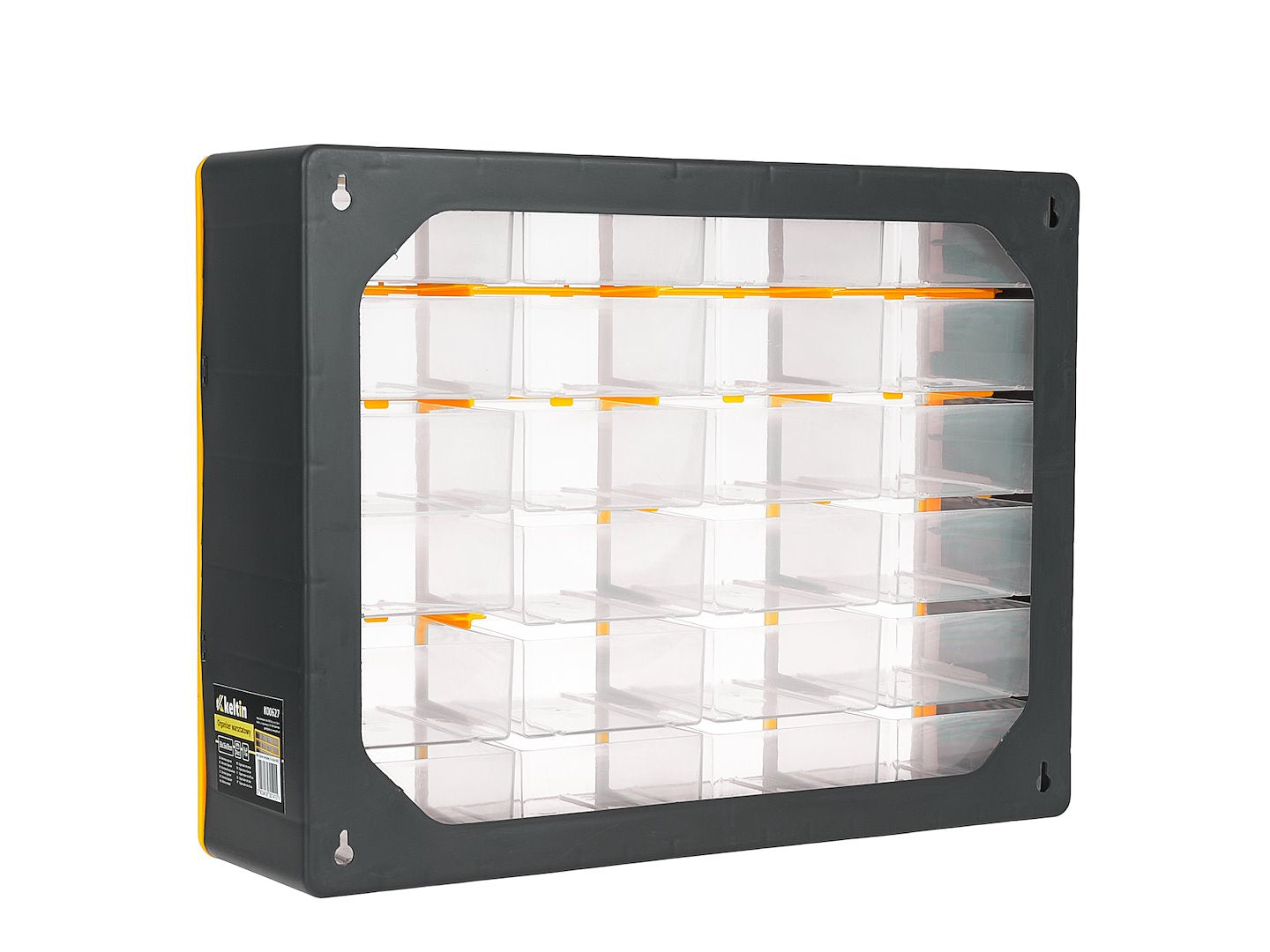 Cutie organizatoare plastic 50x16x39 24 sertare KELTIN