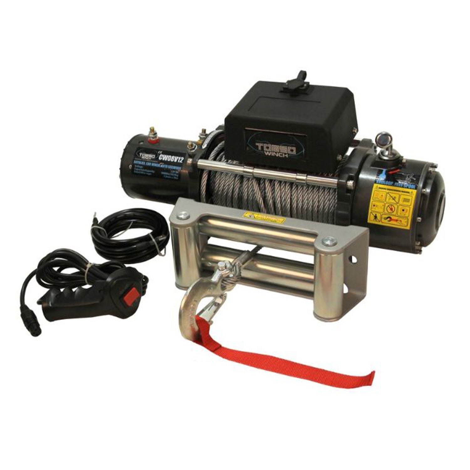 TROLIU ELECTRIC CU TELECOMANDA 12V/24V 3629KG