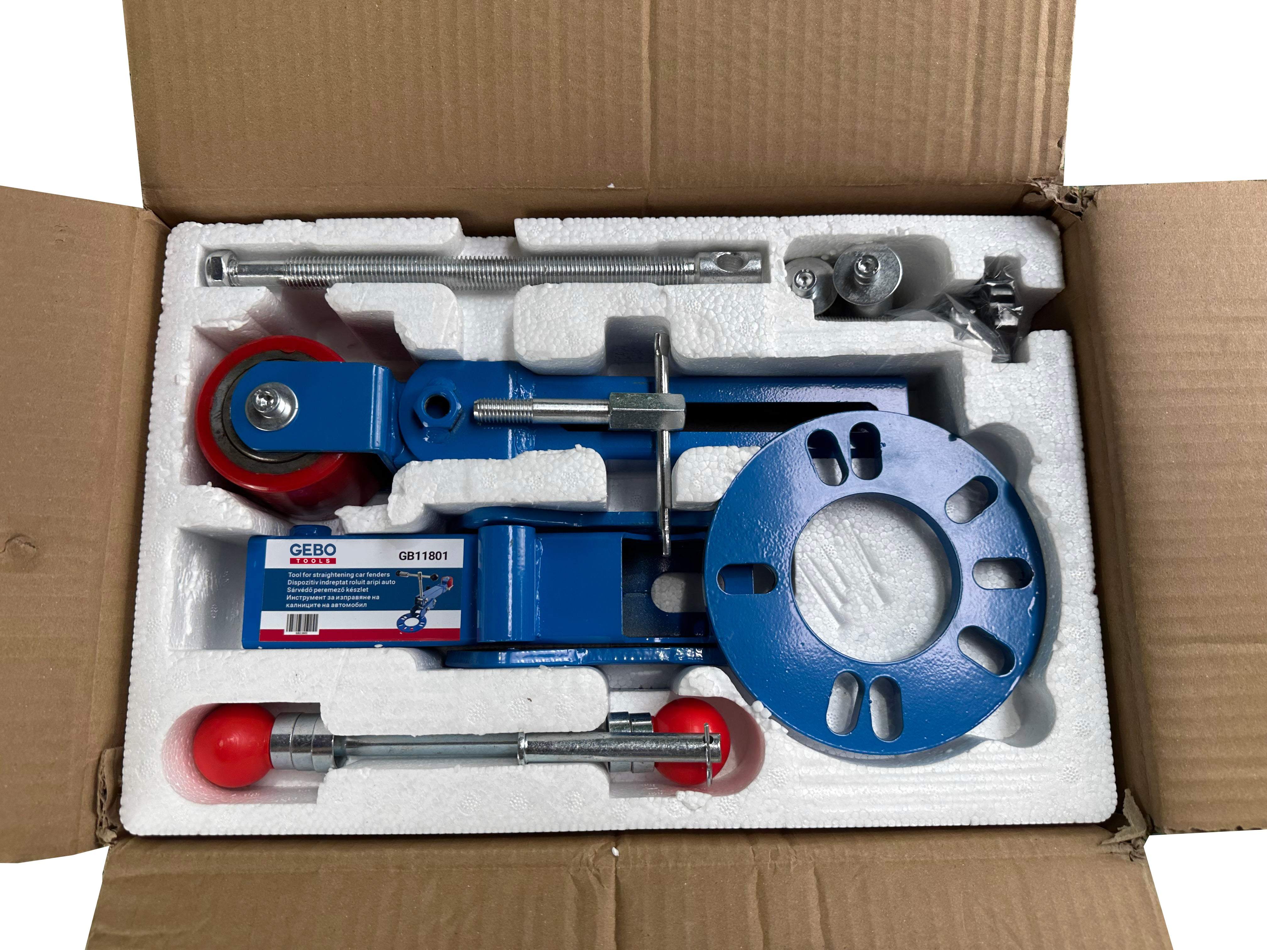 Dispozitiv indreptat roluit aripi GEBO TOOLS