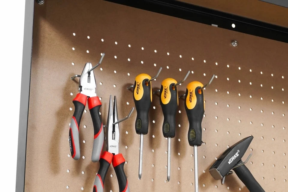 BANC DE LUCRU CU PANOU SI SERTARE 80 X 40 X 140CM - VERKE