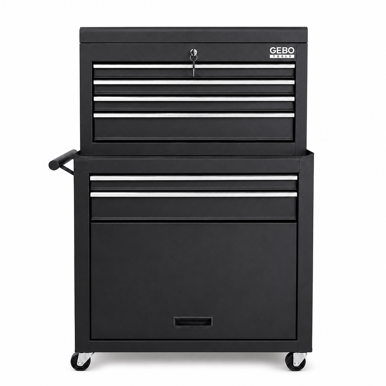 Dulap metalic pentru scule 2 piese 6 sertare GEBO TOOLS