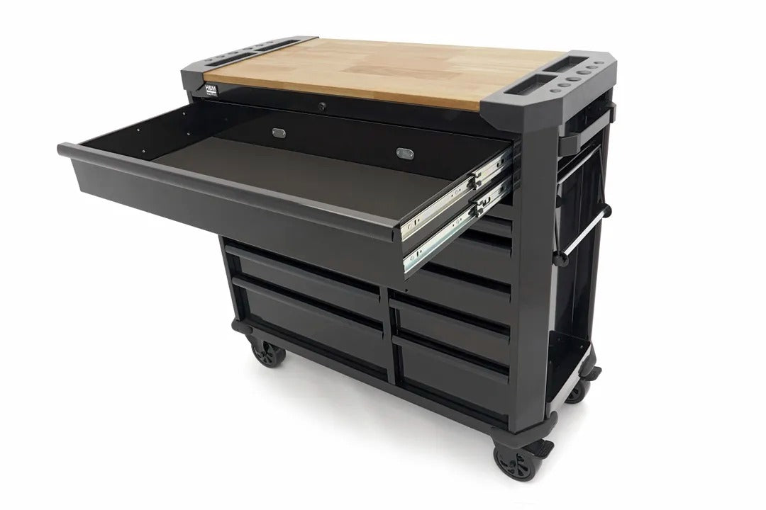 Dulap pentru scule cu 11 sertare si banc de lucru 109cm HBM MACHINES